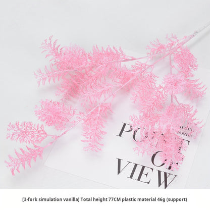 Artificial pink flowers