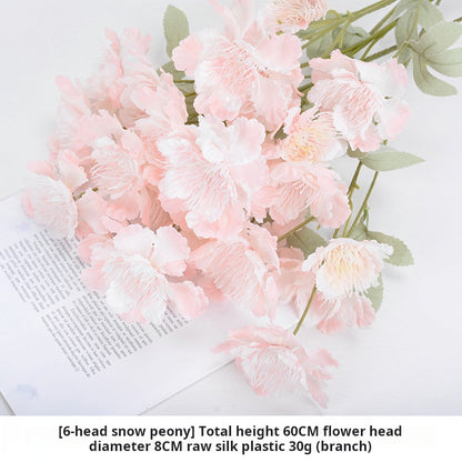 Artificial pink flowers