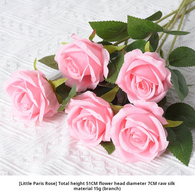 Artificial pink flowers