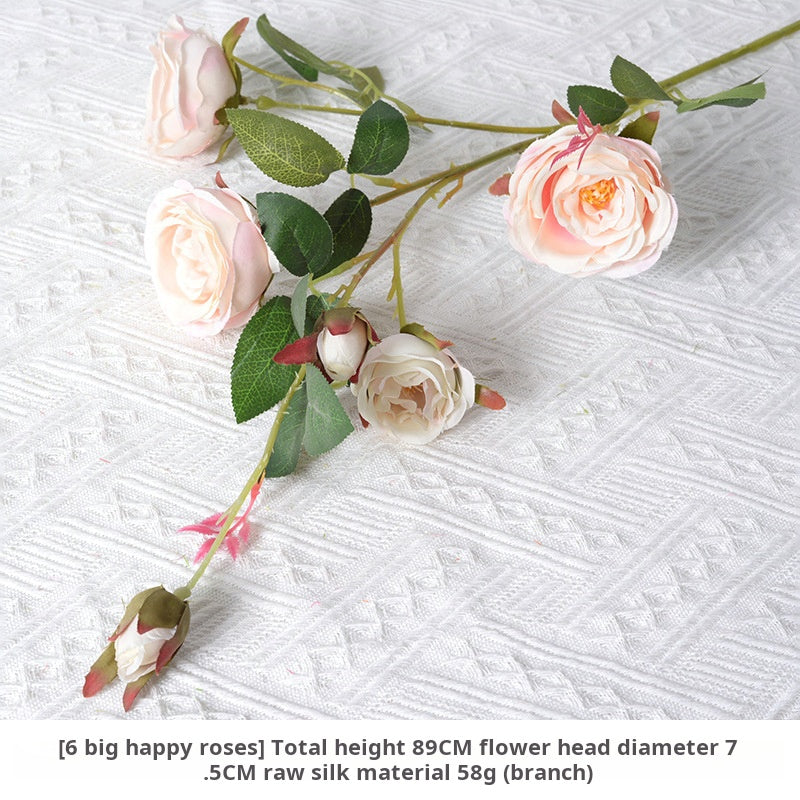 Artificial pink flowers