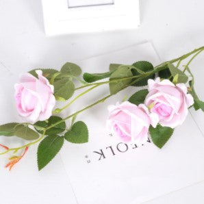 Artificial pink flowers