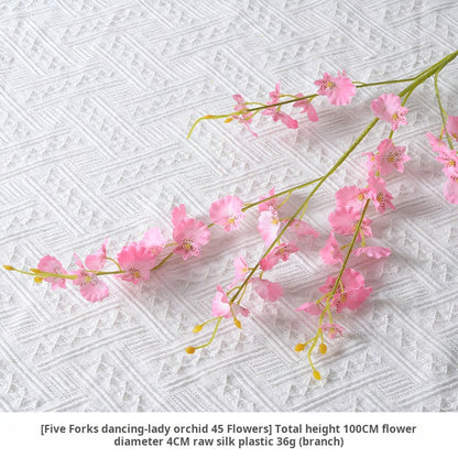 Artificial pink flowers