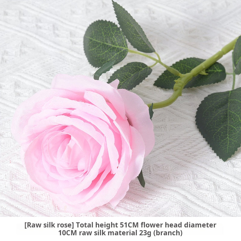 Artificial pink flowers