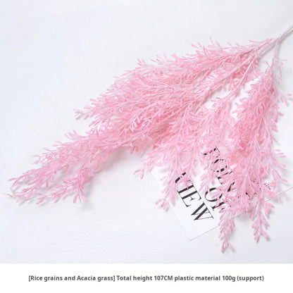 Artificial pink flowers