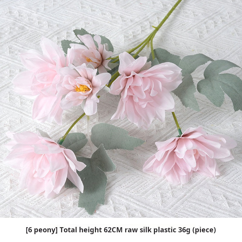 Artificial pink flowers