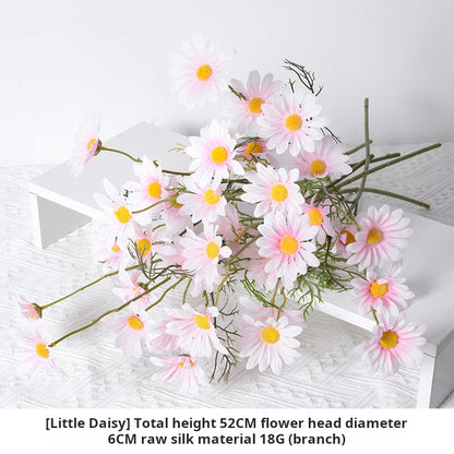 Artificial pink flowers