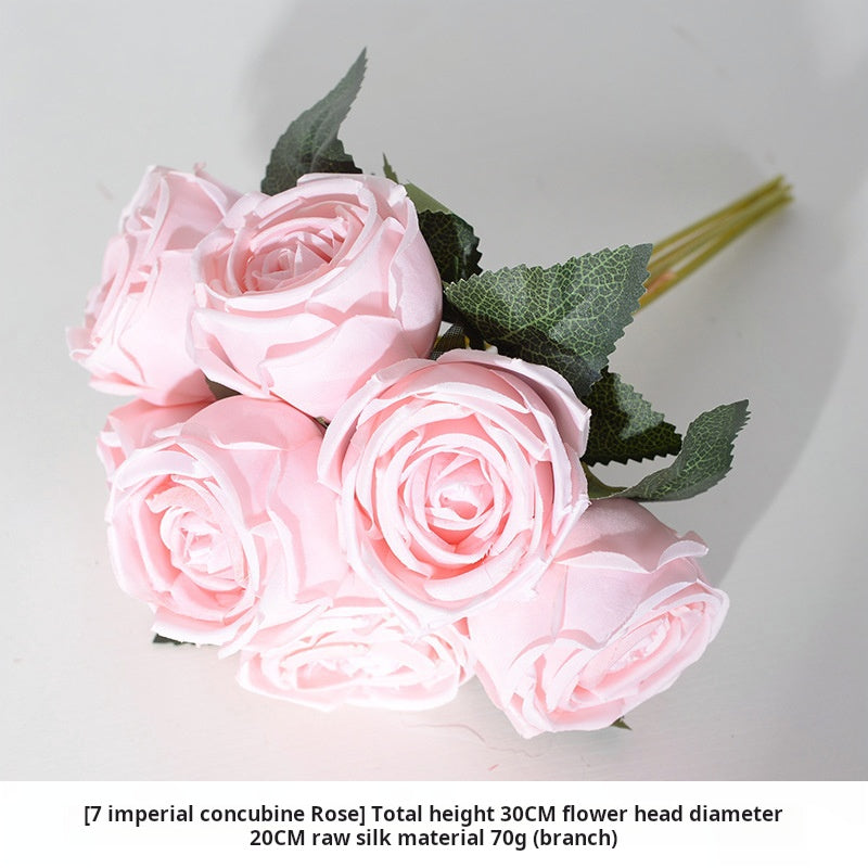 Artificial pink flowers