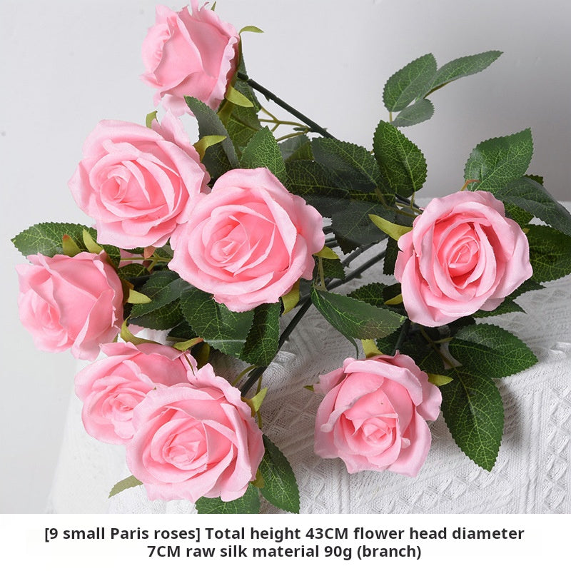 Artificial pink flowers