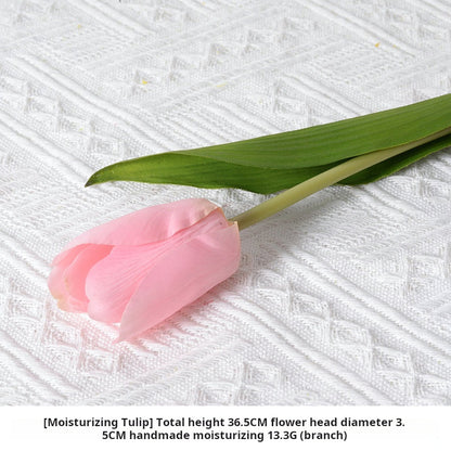 Artificial pink flowers