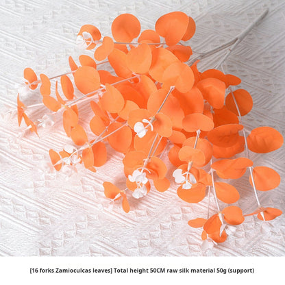 Artificial flower orange color flowers