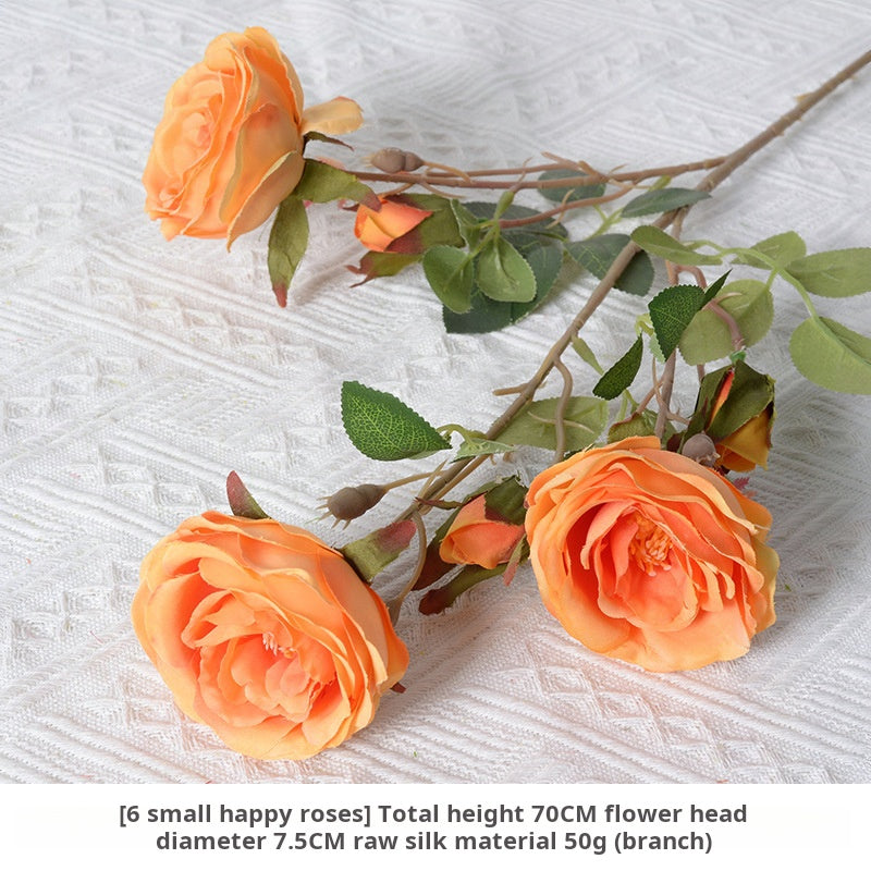 Artificial flower orange color flowers