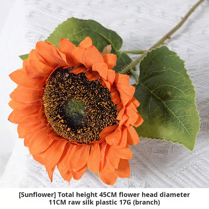 Artificial flower orange color flowers