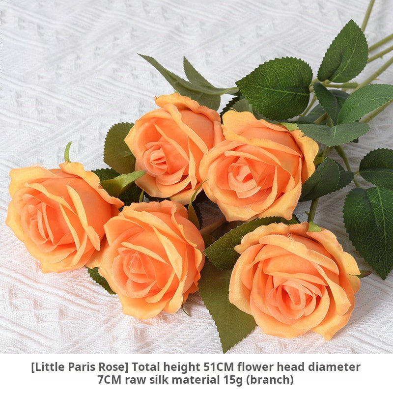Artificial flower orange color flowers