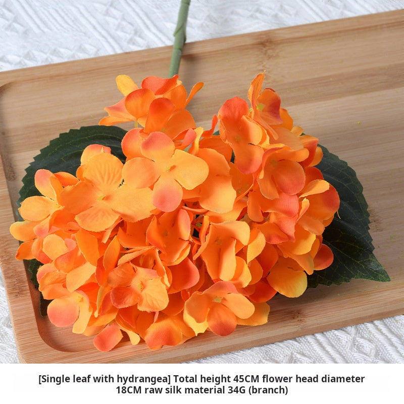 Artificial flower orange color flowers