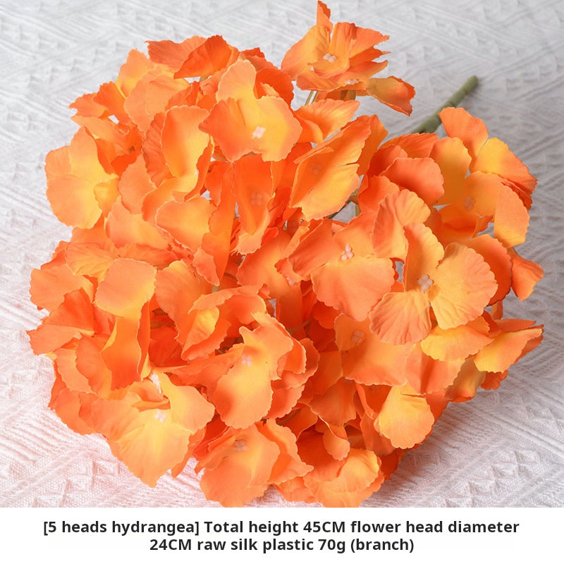 Artificial flower orange color flowers