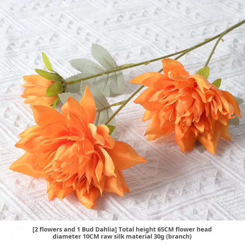 Artificial flower orange color flowers