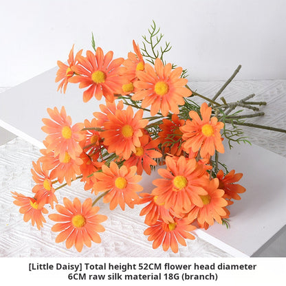 Artificial flower orange color flowers