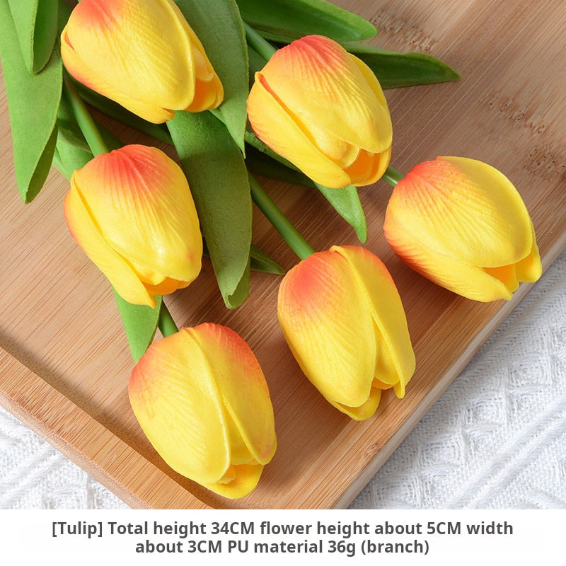 Artificial flower orange color flowers