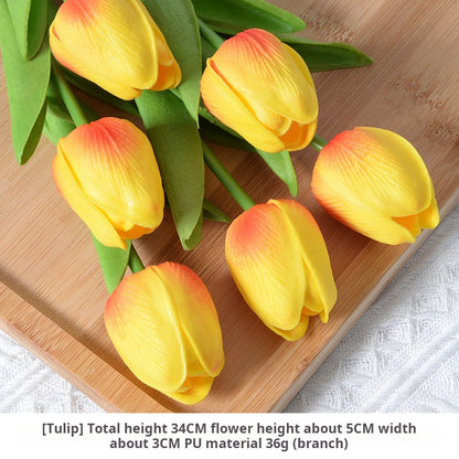 Artificial flower orange color flowers