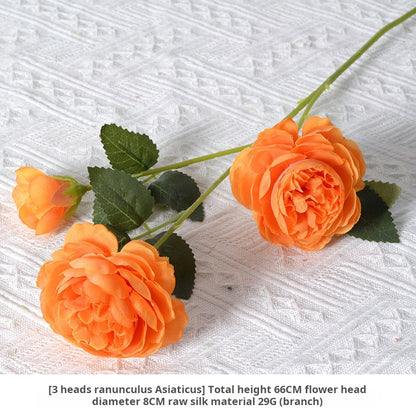 Artificial flower orange color flowers