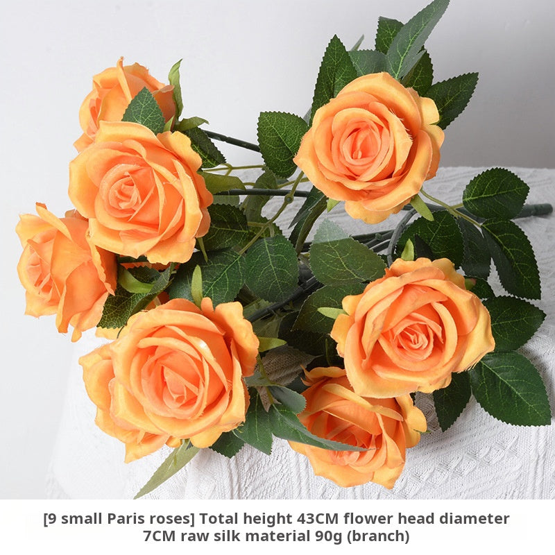 Artificial flower orange color flowers