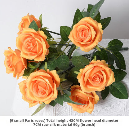 Artificial flower orange color flowers