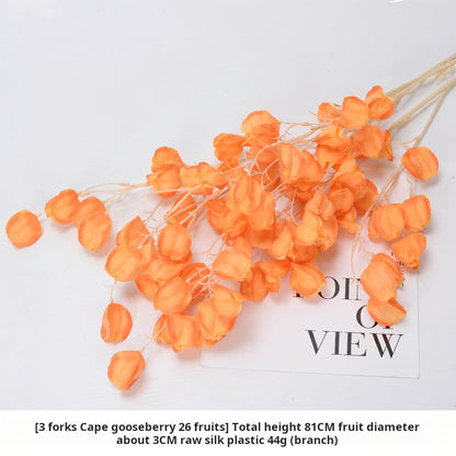 Artificial flower orange color flowers