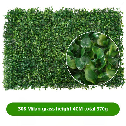 Artificial plant wall Milan lawn green plants