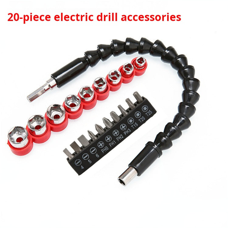 Juego de herramientas de enchufe Accesorios para taladro Combo de brocas 