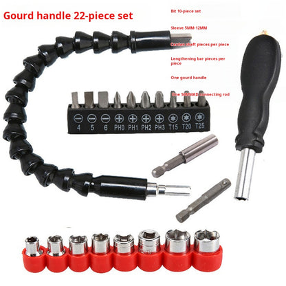Juego de herramientas de enchufe Accesorios para taladro Combo de brocas 