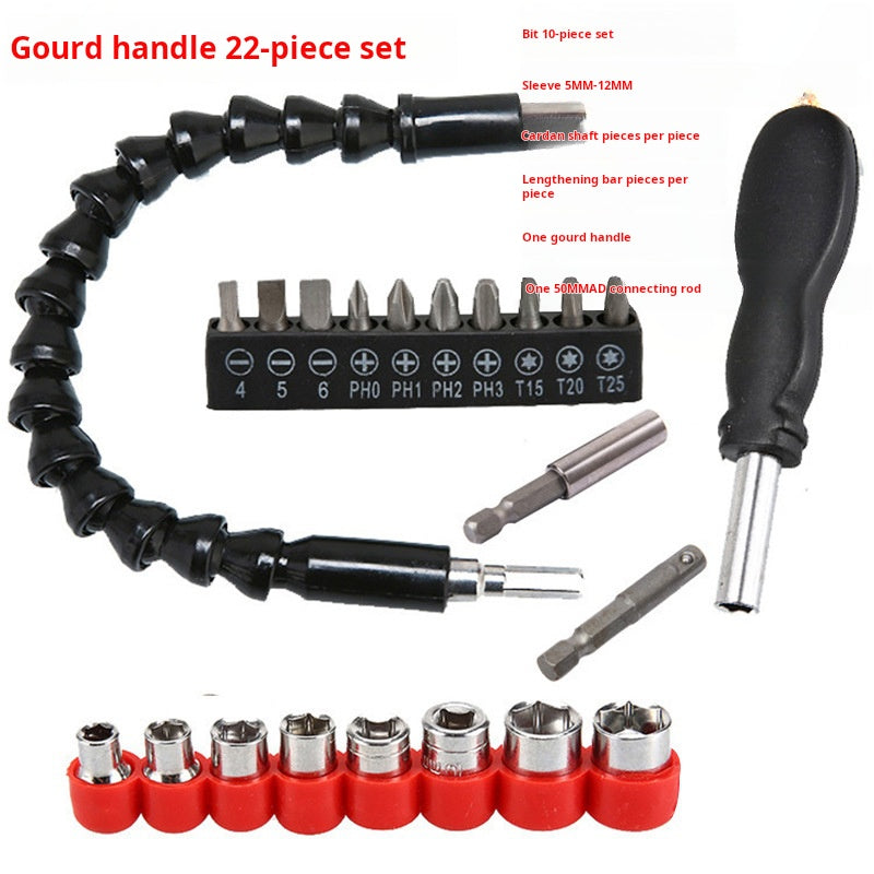 Juego de herramientas de enchufe Accesorios para taladro Combo de brocas 
