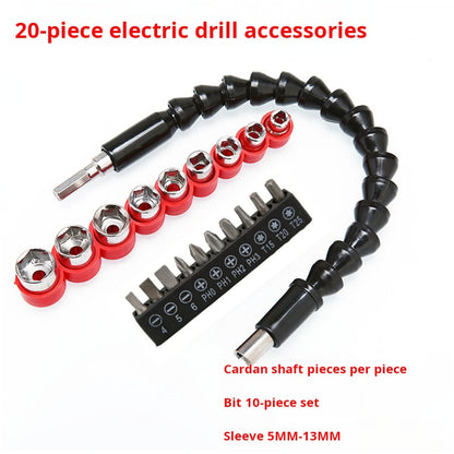 Juego de herramientas de enchufe Accesorios para taladro Combo de brocas 