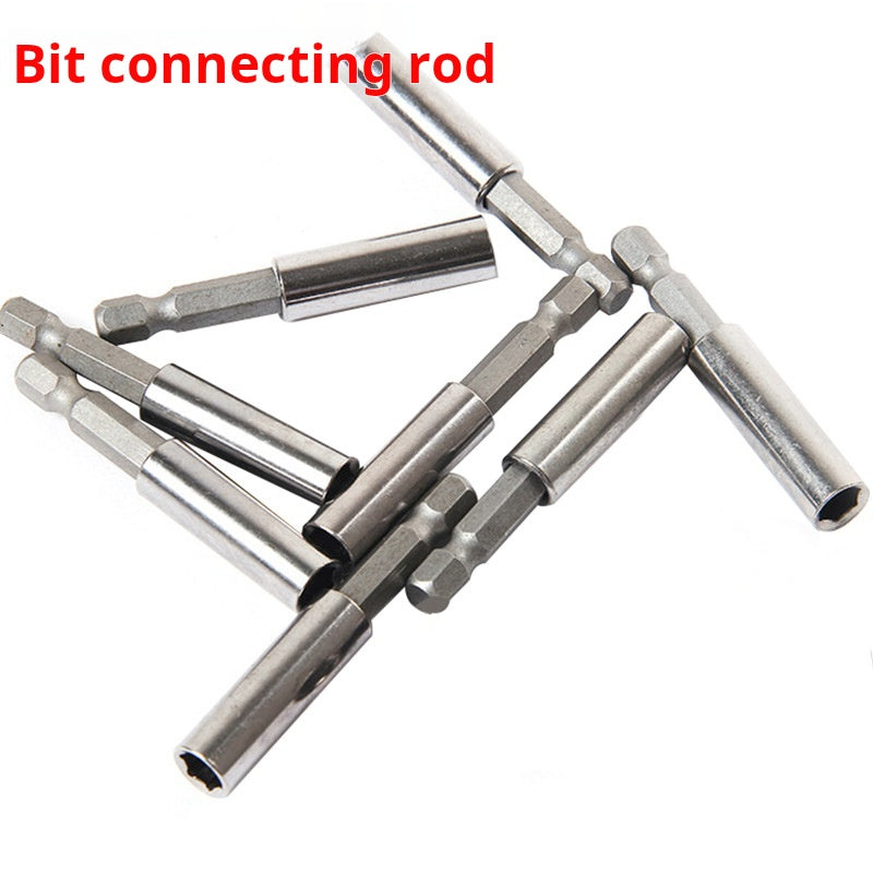 Hex Shank Self-locking Extension Rod for Electric Drill