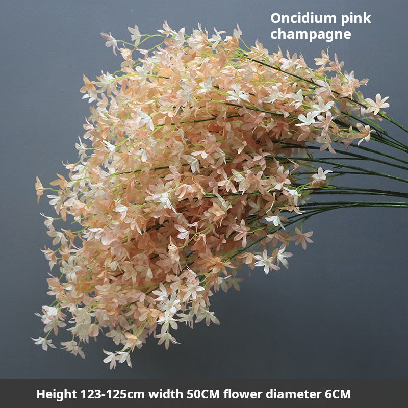 Oncidium simulated cherry blossoms dancing orchid mist flower simulated plants