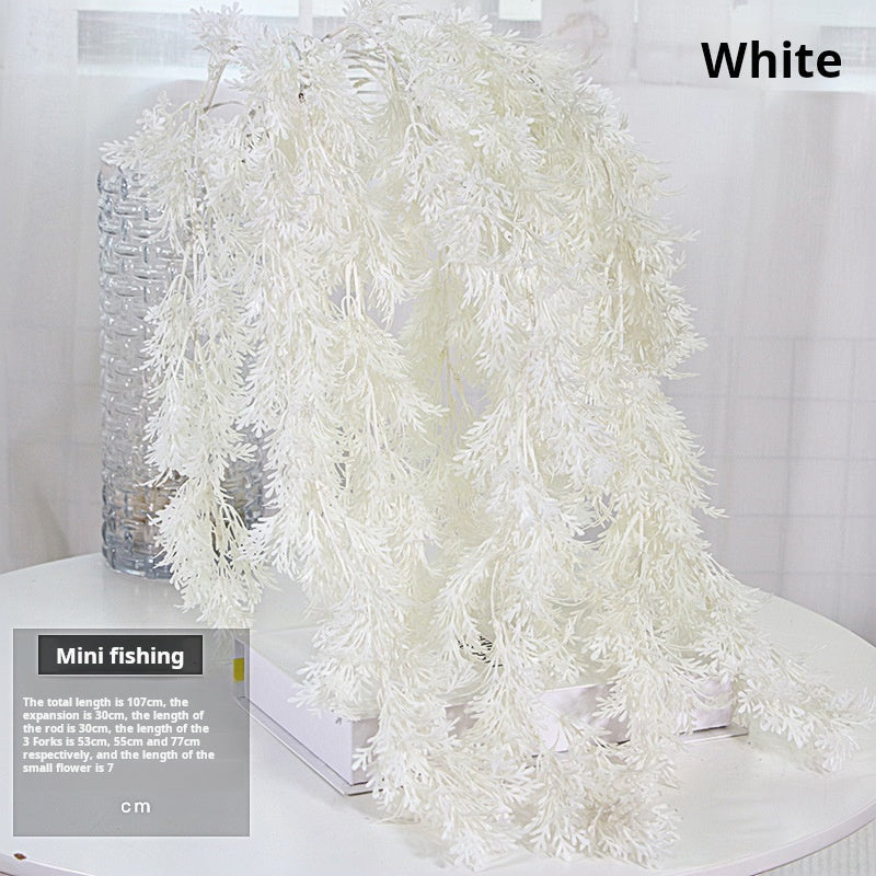 Rime simulation mist flowers and plants wedding decoration
