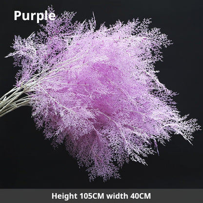 Rime simulation mist flowers and plants wedding decoration