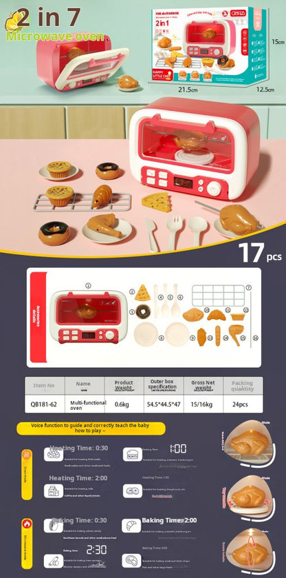 Cocina de simulación para bebé, olla arrocera eléctrica grande con sonido y luz, juego de juguete para juego de imitación 