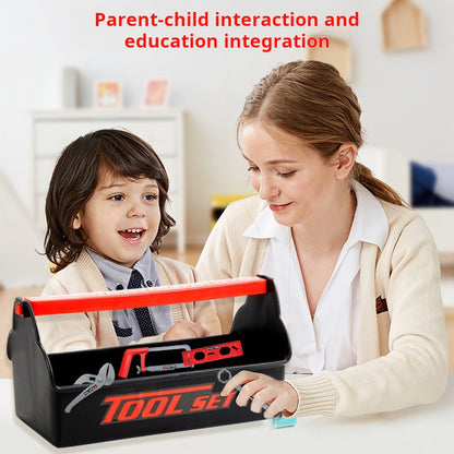 Children's Pretend Play Tool Set: Simulation Repair Household Tool Kit with Screwdriver, Educational Handheld Repair Tools