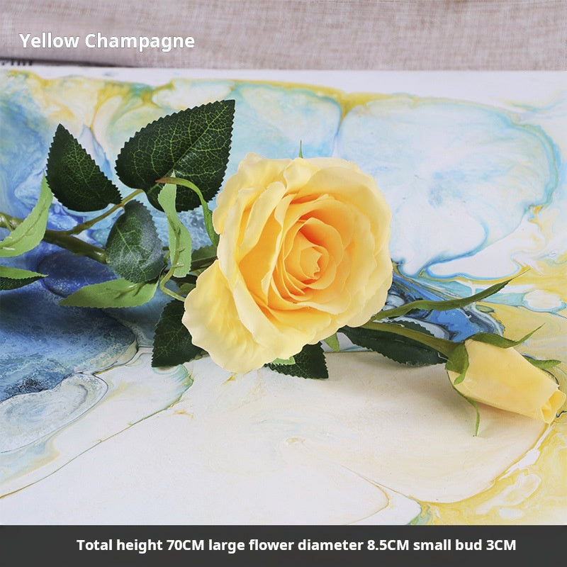 Simulation two roses
