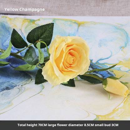 Simulation two roses