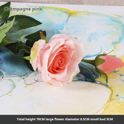 Simulation two roses