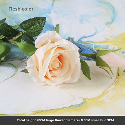 Simulation two roses