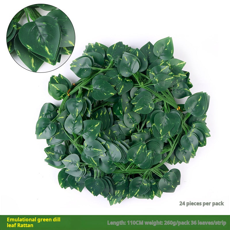 Decoración del hogar imitación ratán. 