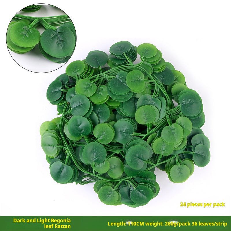 Decoración del hogar imitación ratán. 