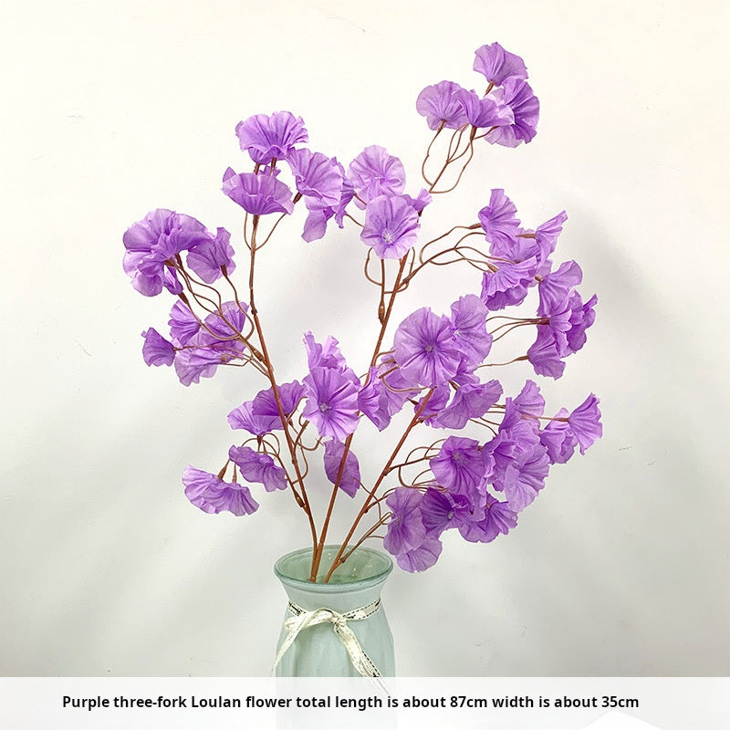 Simulación de orquídea Kapok Loulan 