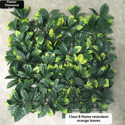 Class B fire-retardant lawn high-simulation plant wall