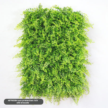 Bionic plant lawn simulation plant wall grass