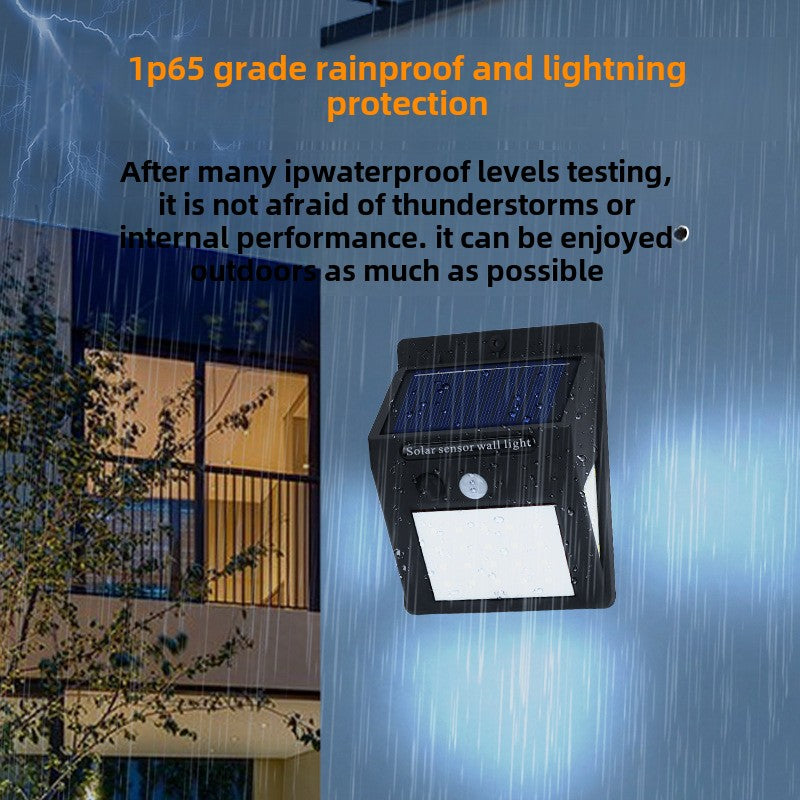 Solar light led waterproof night light