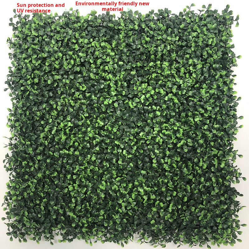 Simulated green plant outdoor sun protection lawn