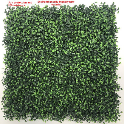 Simulated green plant outdoor sun protection lawn